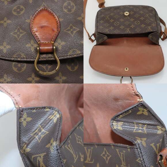 LOUIS VUITTON Monogram Monogram Saint Cloud GM Shoulder Bag M51242 - Picture 11 of 13